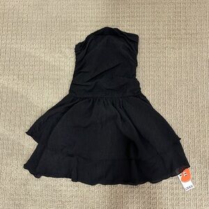 Cider Black Mini Dress